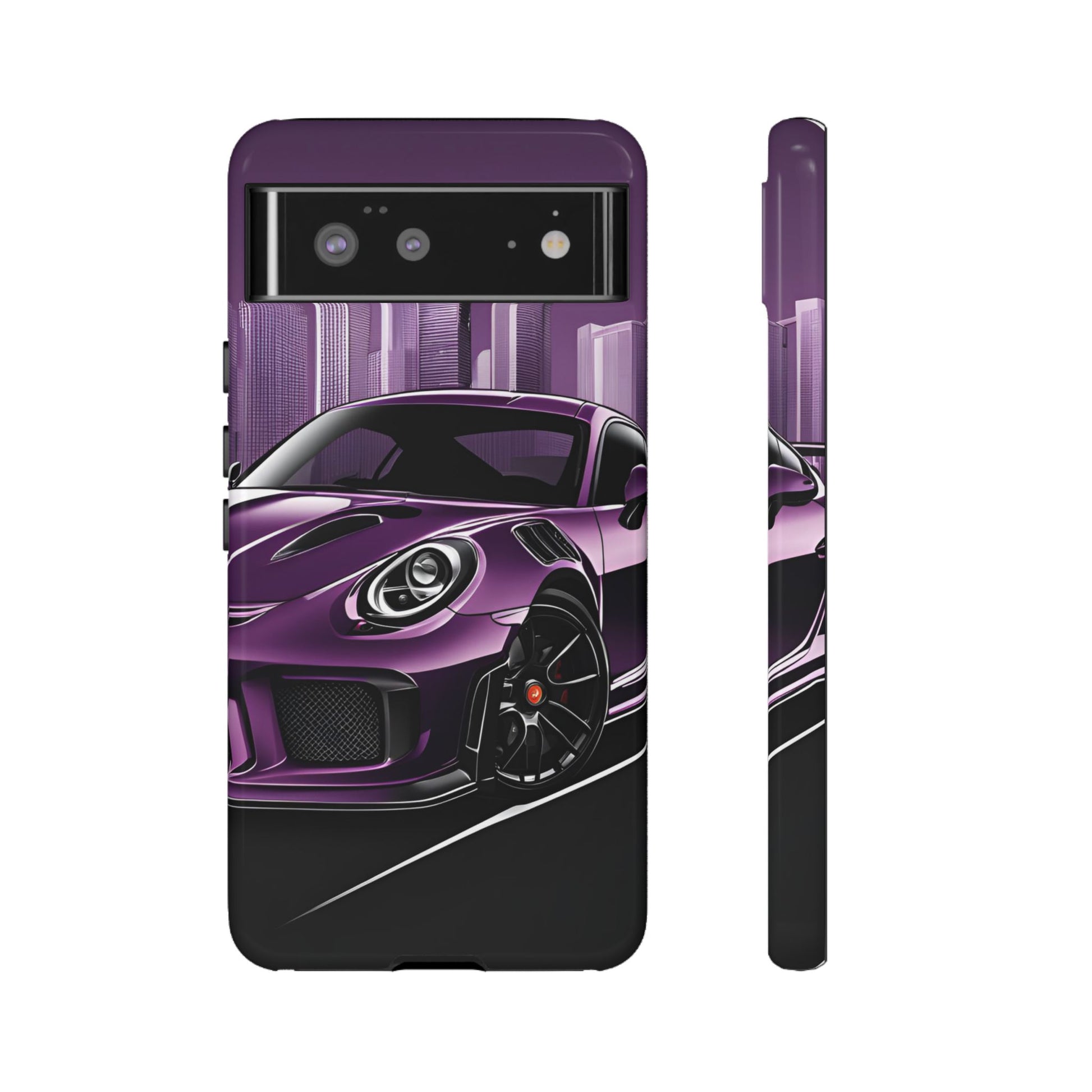 Porsche 911 GT3 RS-Dual Layer Ultra Tough Phone Case Printify by The Night Shift Automotive Apparel