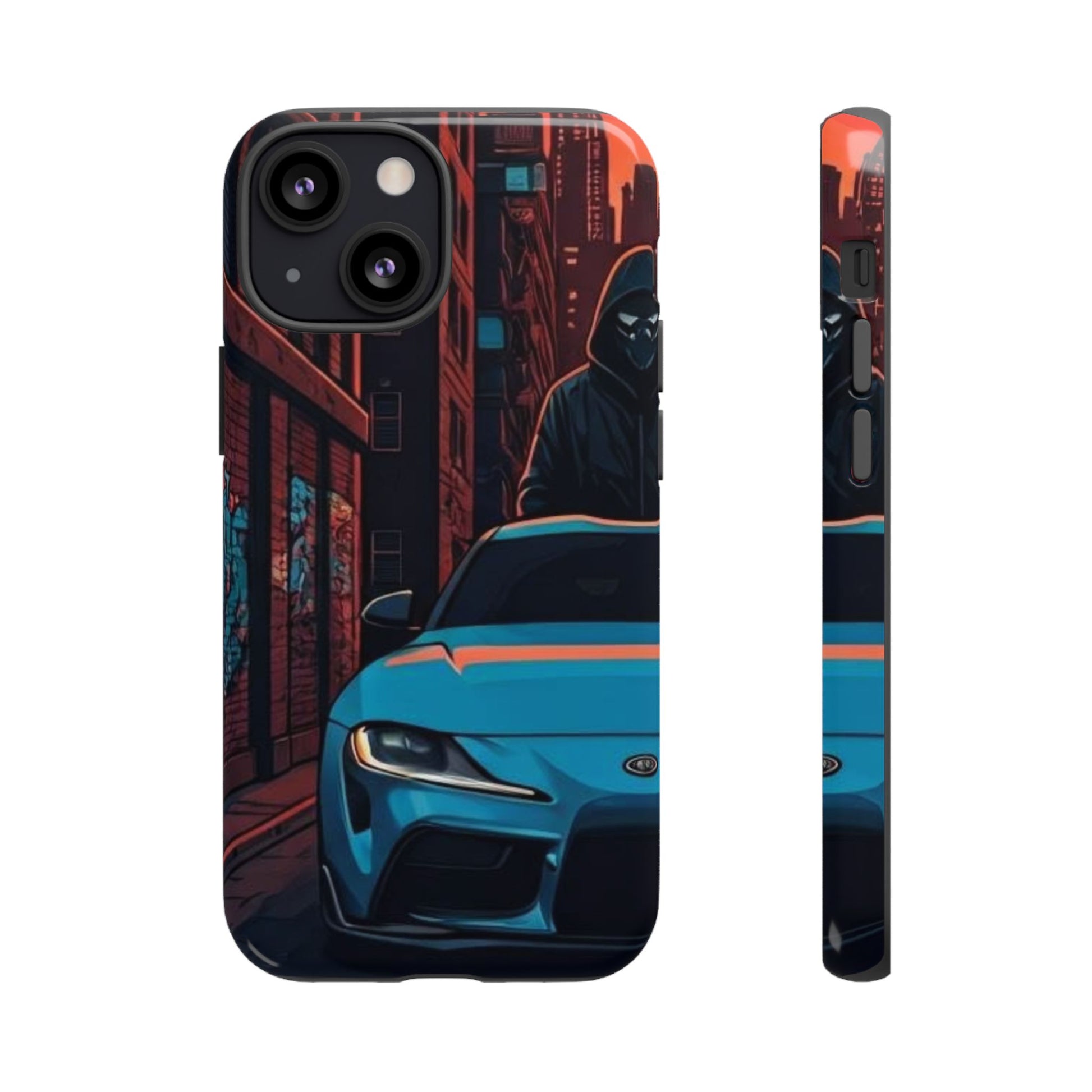 Toyota Supra MK-V Street Life-Dual Layer Ultra Tough Phone Case Printify by The Night Shift Automotive Apparel