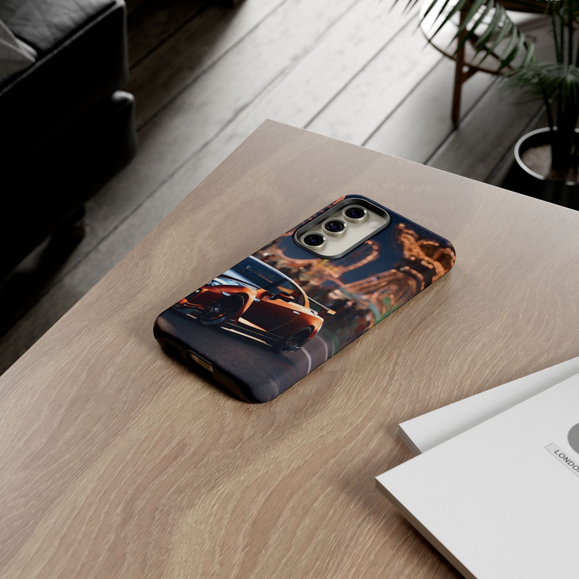 Nissan GTR R35-Dual Layer Ultra Tough Phone Case Samsung Galaxy S23 Matte Printify by The Night Shift Automotive Apparel