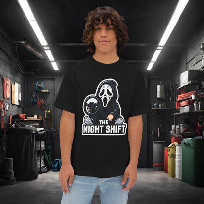 Chill Reaper-Premium, Ultra Soft Unisex Oversized Boxy Tee