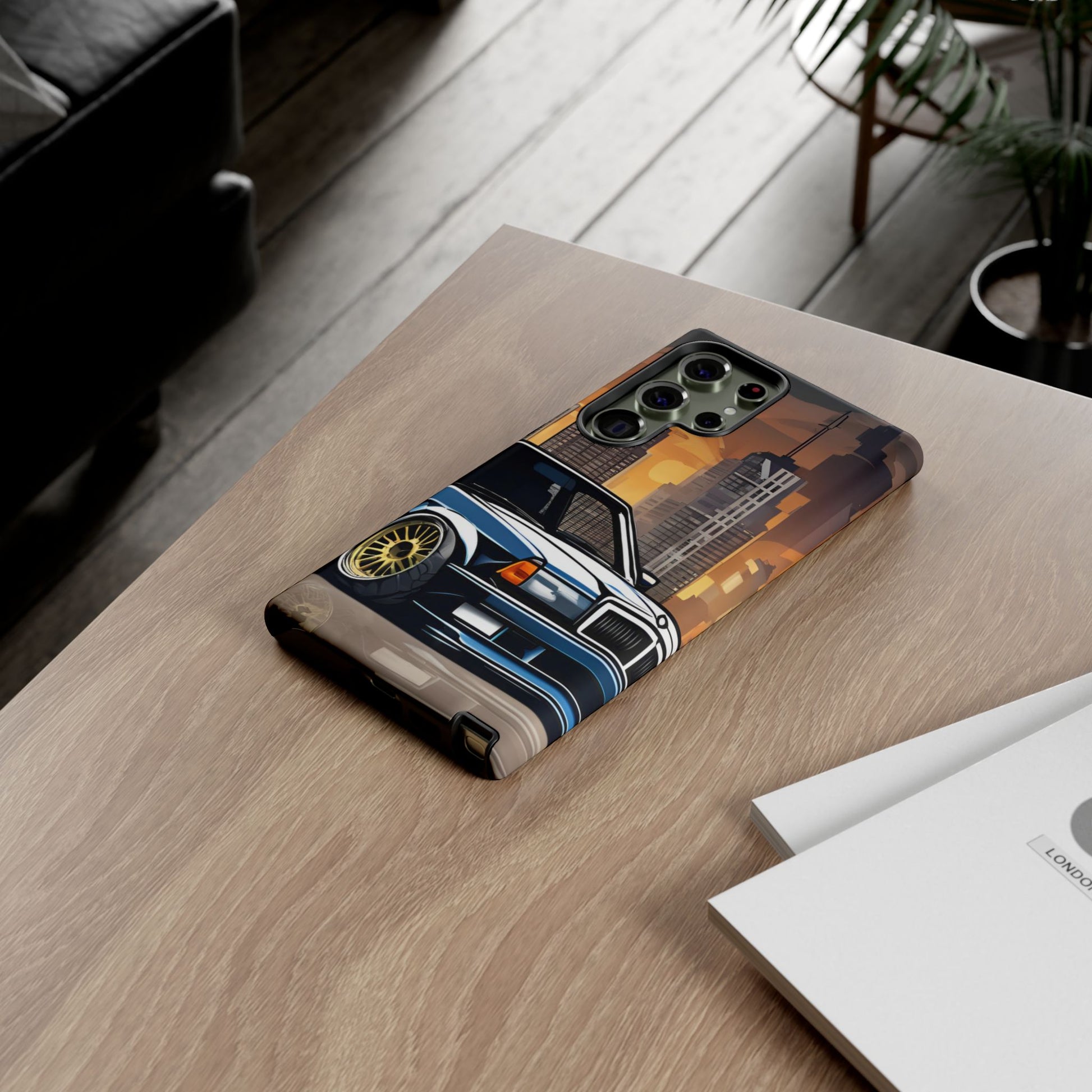 Mercedes Benz 190e Evo-Dual Layer Ultra Tough Phone Case Samsung Galaxy S23 Ultra Matte Printify by The Night Shift Automotive Apparel