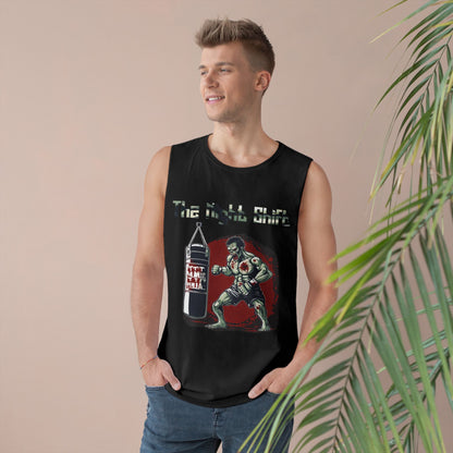 Zombie Fighting Champion - Premium Unisex Barnard Tank Top Printify by The Night Shift Automotive Apparel