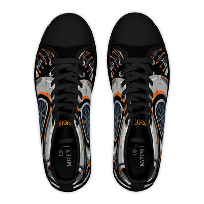 The Night Shift-Women's Canvas High Tops