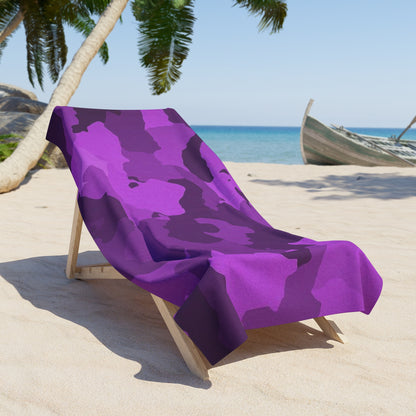 Premium Beach & Shower Towel 36" × 72" Printify by The Night Shift Automotive Apparel