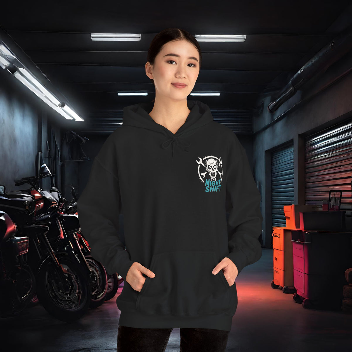 The Night Shift-Ultra Soft, Premium Hoodie
