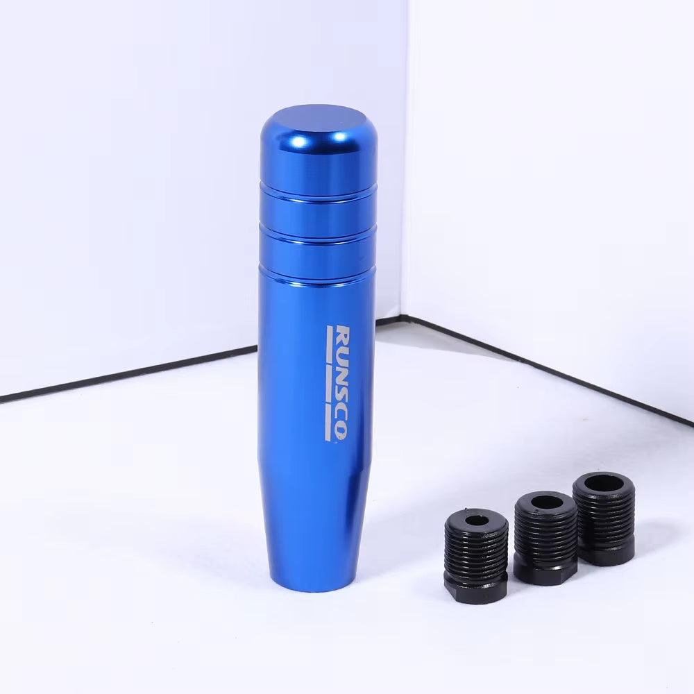 Runsco Anodized Aluminum Shift Knob Blue The Night Shift Performance Street Gear by The Night Shift Automotive Apparel