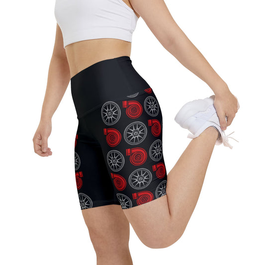 Women's Gym & Fitness Biker Shorts XL Printify by The Night Shift Automotive Apparel