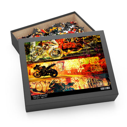 Puzzle (500-Piece) Printify by The Night Shift Automotive Apparel