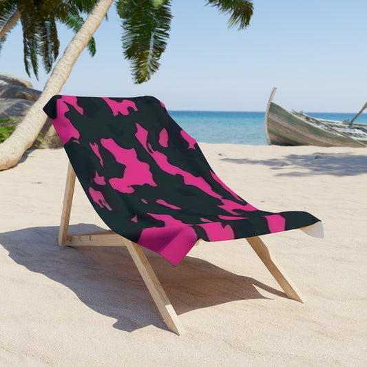Premium Beach & Shower Towel 30" × 60" Printify by The Night Shift Automotive Apparel