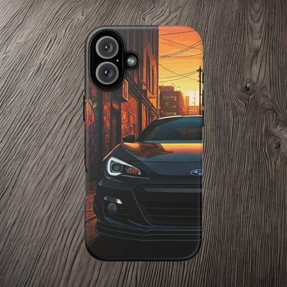 Subaru BRZ Street Life-Dual Layer Ultra Tough Phone Case Printify by The Night Shift Automotive Apparel