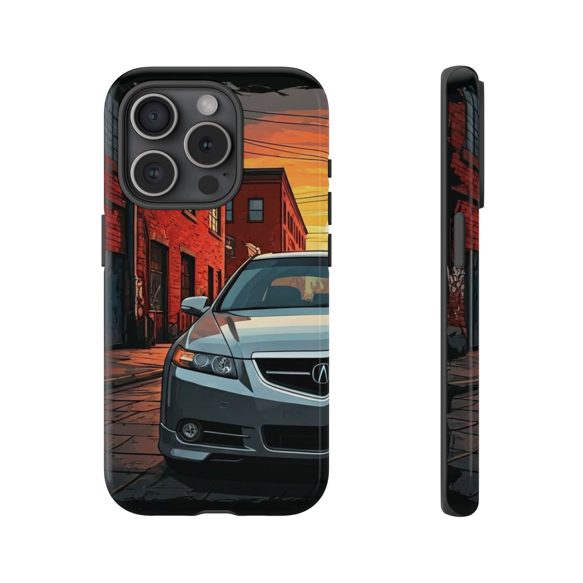 Acura TL Street Life-Dual Layer Ultra Tough Phone Case Printify by The Night Shift Automotive Apparel