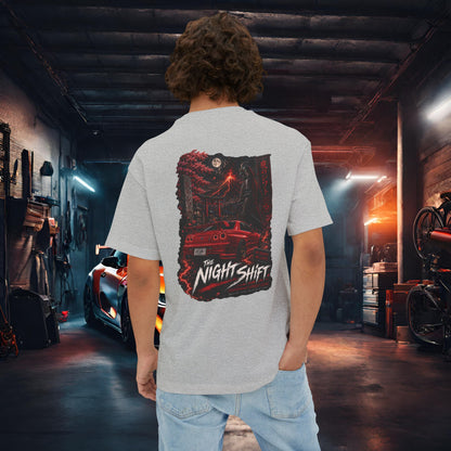 Nissan Skyline R34 Owners Custom-Premium, Ultra Soft Unisex Oversized Boxy Tee Printify by The Night Shift Automotive Apparel
