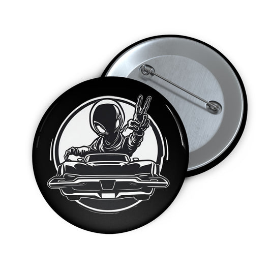 Station Nation Pin 2.25" Printify by The Night Shift Automotive Apparel
