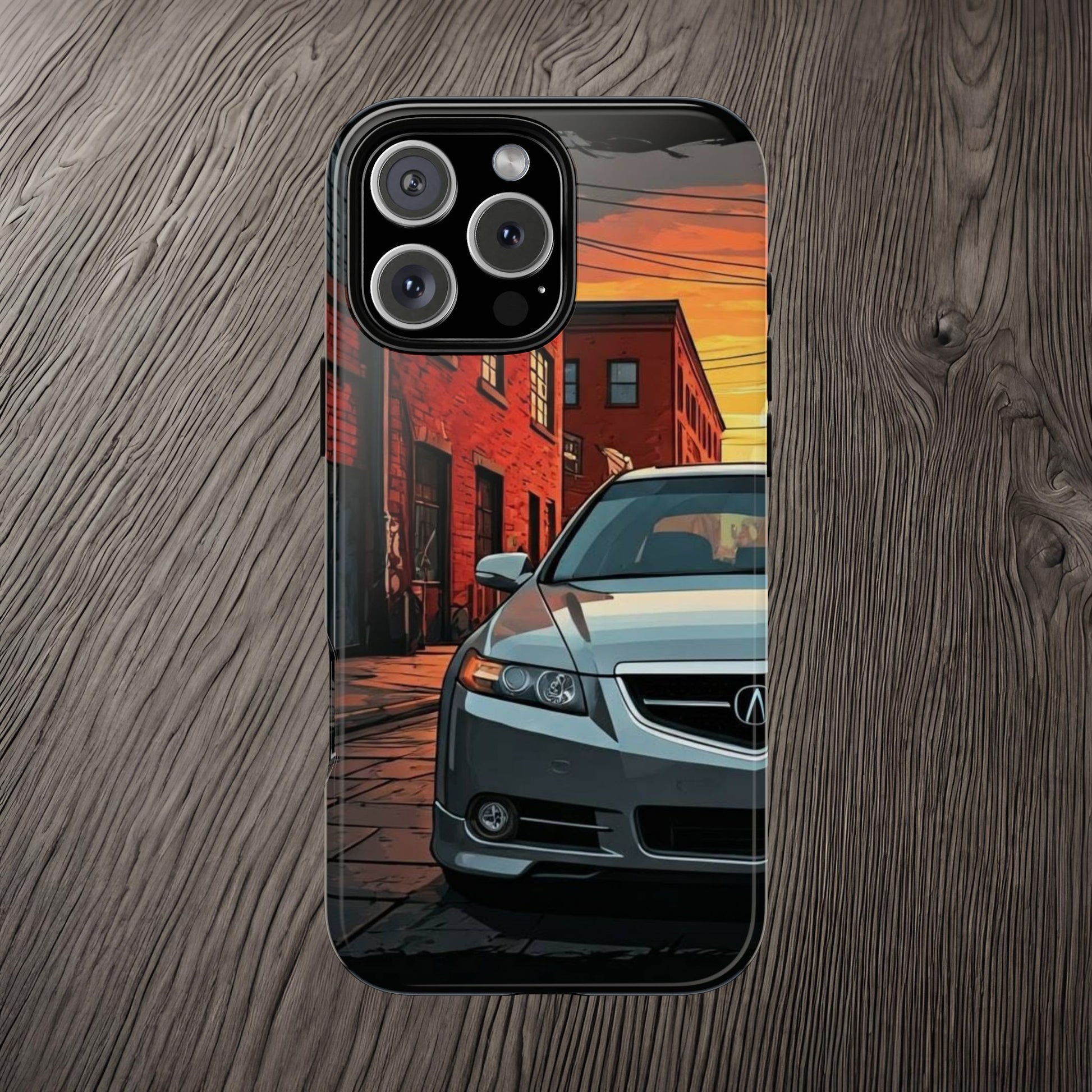 Acura TL Street Life-Dual Layer Ultra Tough Phone Case Printify by The Night Shift Automotive Apparel