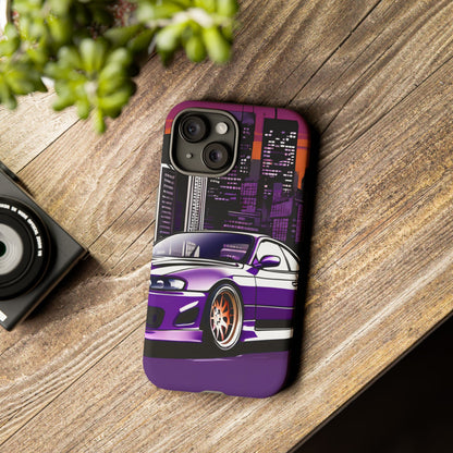 Nissan 240sx S15-Dual Layer Ultra Tough Phone Case iPhone 15 Matte Printify by The Night Shift Automotive Apparel