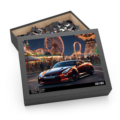Puzzle (500-Piece) Printify by The Night Shift Automotive Apparel