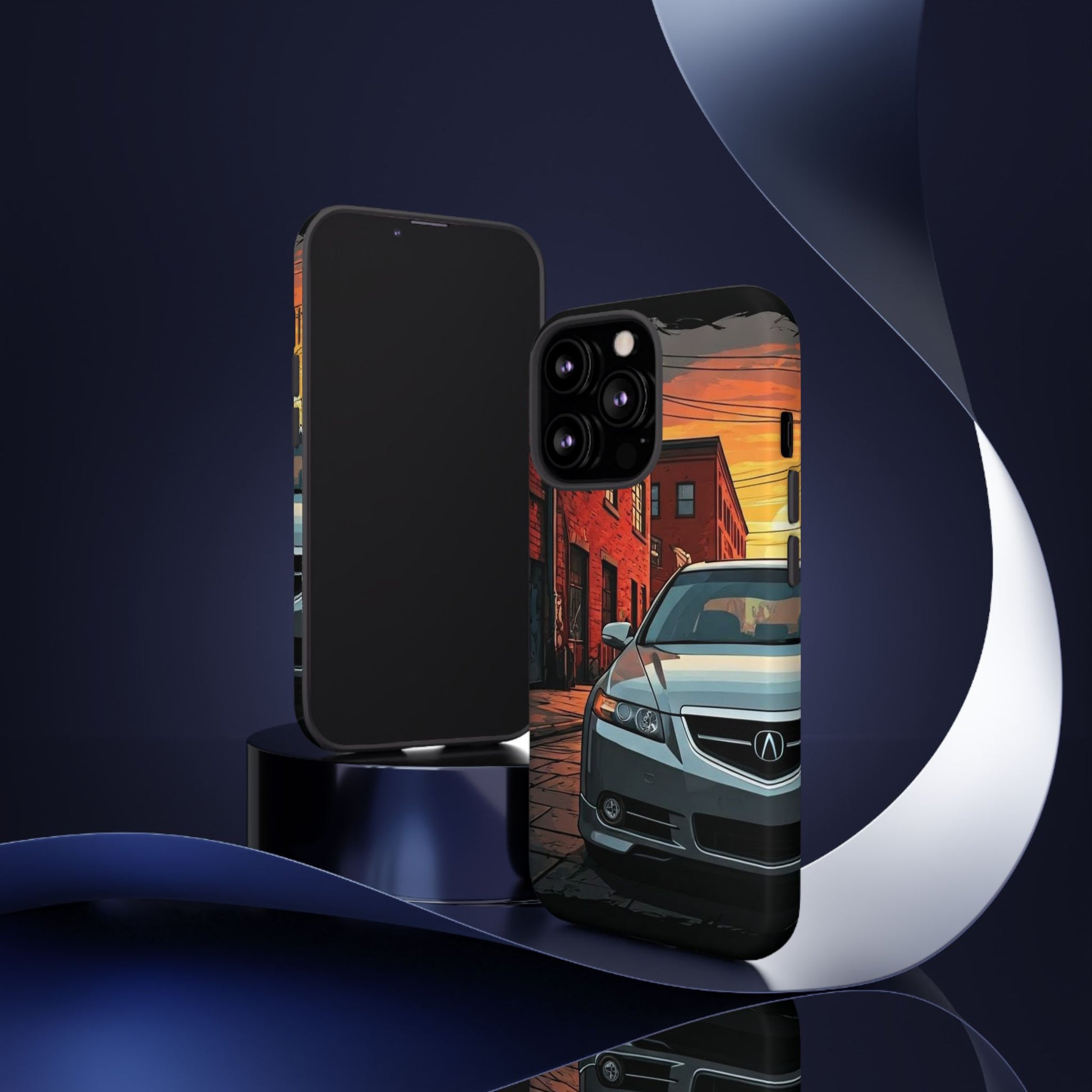 Acura TL Street Life-Dual Layer Ultra Tough Phone Case iPhone 13 Pro Matte Printify by The Night Shift Automotive Apparel