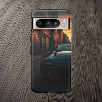Mitsubishi 3000GT VR4 Street Life-Dual Layer Ultra Tough Phone Case Google Pixel 8 Pro Matte Printify by The Night Shift Automotive Apparel