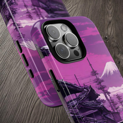 Nissan Skyline R34 Mt Fuji-Dual Layer Ultra Tough Phone Case Printify by The Night Shift Automotive Apparel
