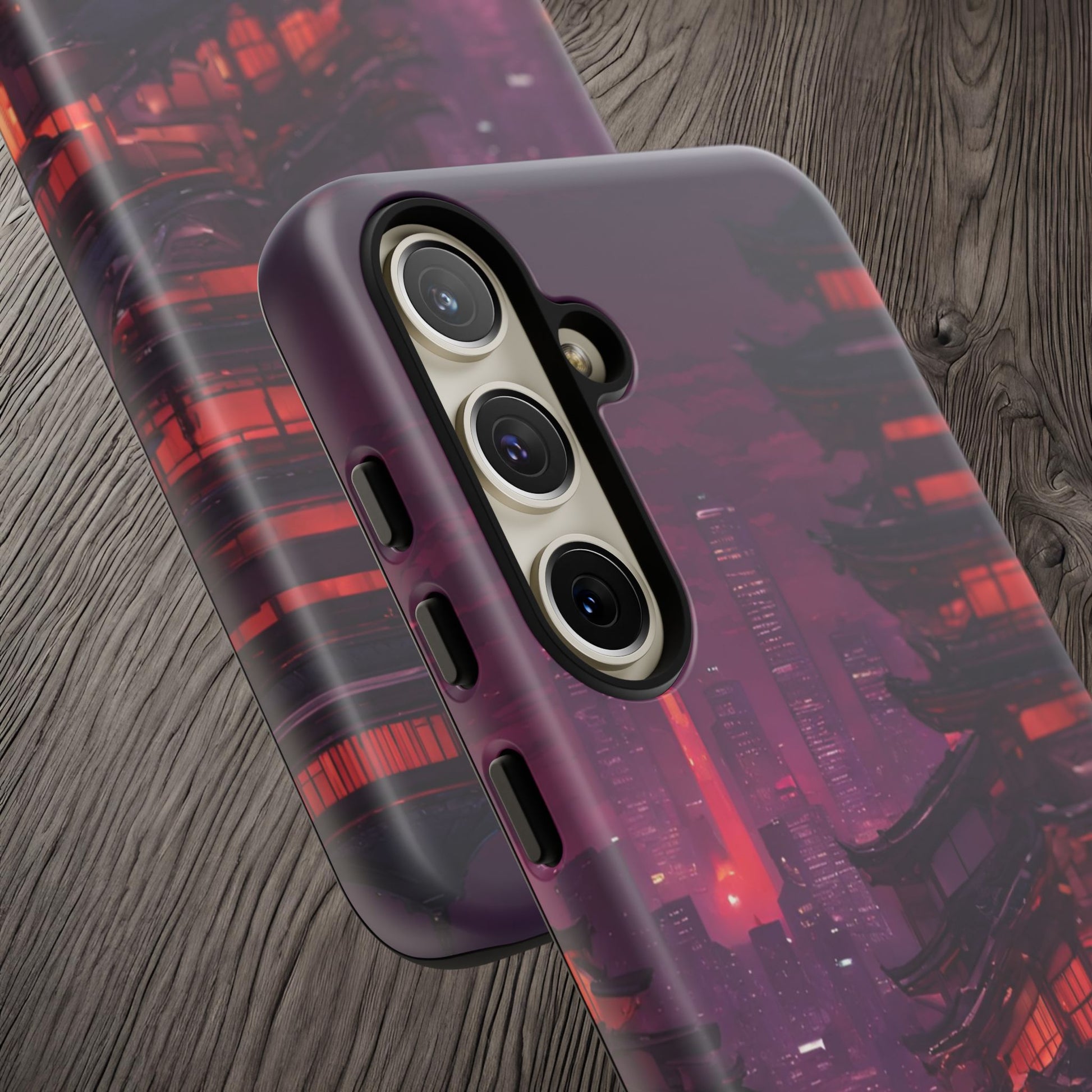 Traditional Japanese Village Countryside-Dual Layer Ultra Tough Phone Case Printify by The Night Shift Automotive Apparel