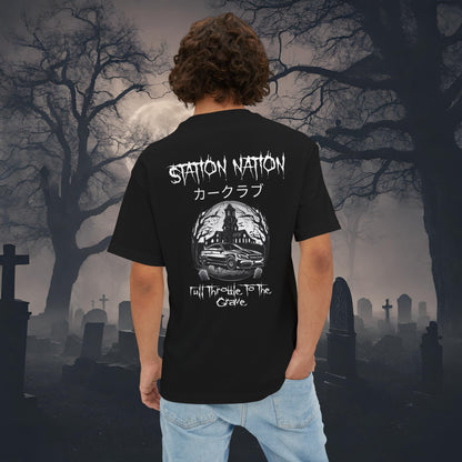 👻 HALLOWEEN LIMITED EDITION Mercedes Benz C63 AMG-Premium, Ultra Soft Oversized Boxy Tee