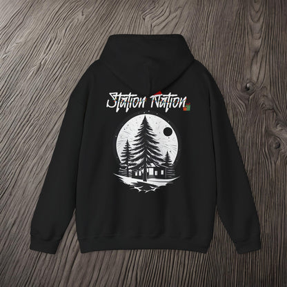 🎁 Christmas Limited Edition Station Nation-Ultra Soft, Premium Hoodie Printify by The Night Shift Automotive Apparel