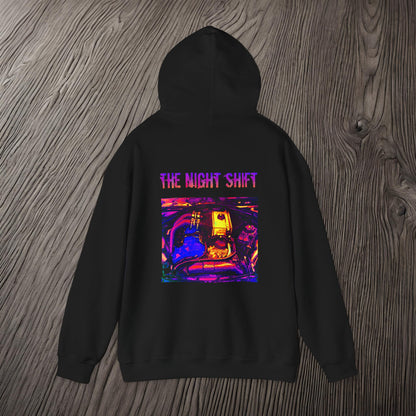 S55 Synthwave-Premium, Ultra Soft Unisex Hoodie Printify by The Night Shift Automotive Apparel