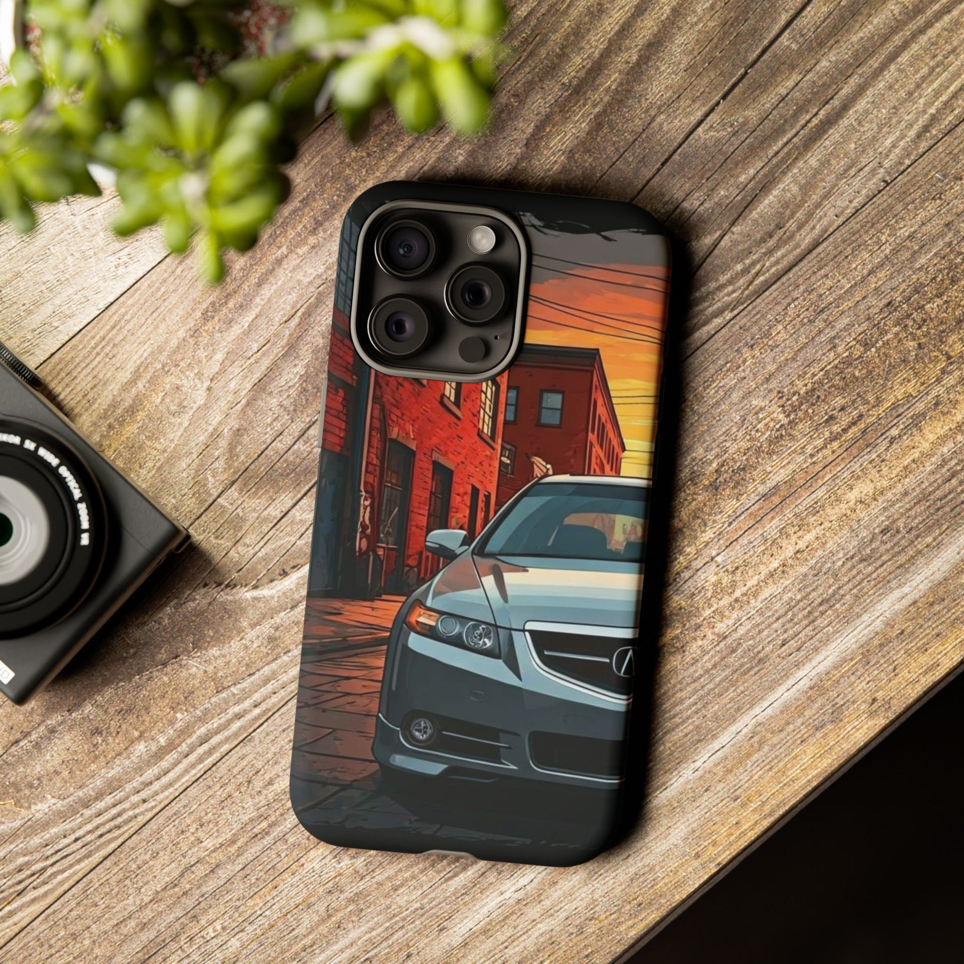 Acura TL Street Life-Dual Layer Ultra Tough Phone Case iPhone 15 Pro Max Matte Printify by The Night Shift Automotive Apparel