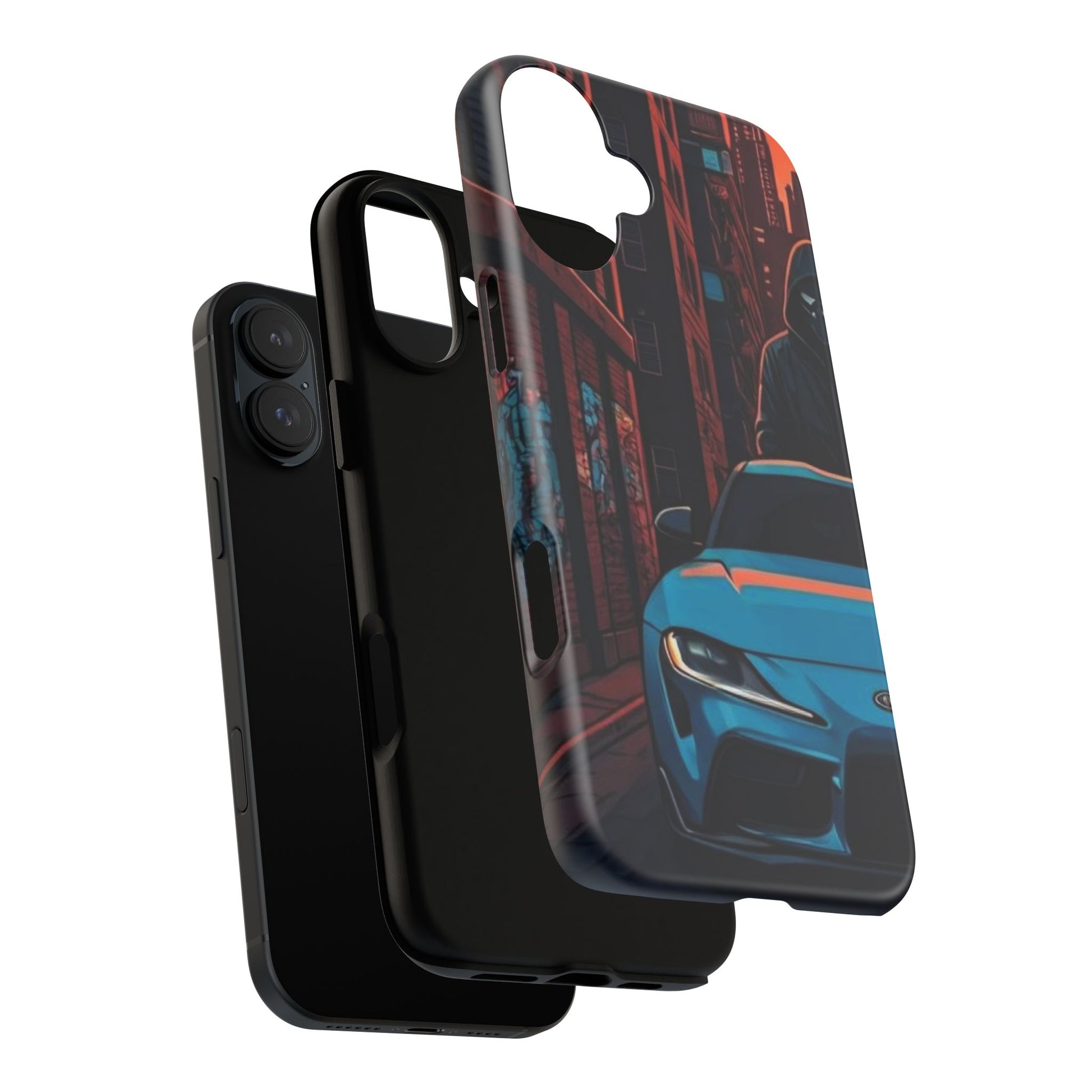 Toyota Supra MK-V Street Life-Dual Layer Ultra Tough Phone Case Printify by The Night Shift Automotive Apparel