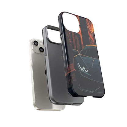 Lamborghini Huracan Street Life-Dual Layer Ultra Tough Phone Case Printify by The Night Shift Automotive Apparel
