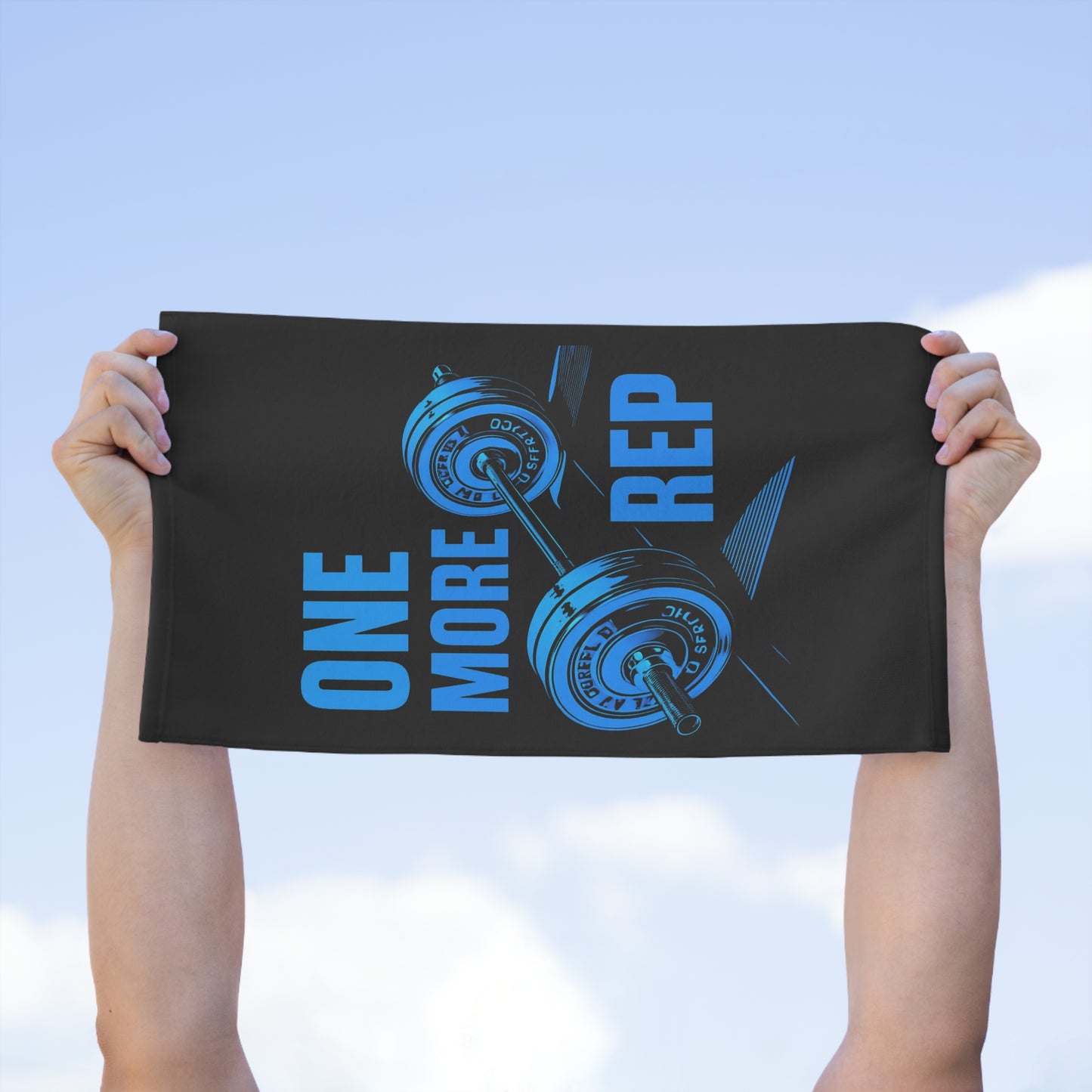 One More Rep-Gym Towel (11x18) Printify by The Night Shift Automotive Apparel