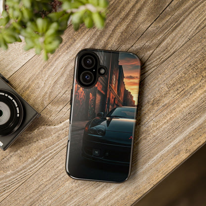 Mitsubishi 3000GT VR4 Street Life-Dual Layer Ultra Tough Phone Case iPhone 16 Glossy Printify by The Night Shift Automotive Apparel