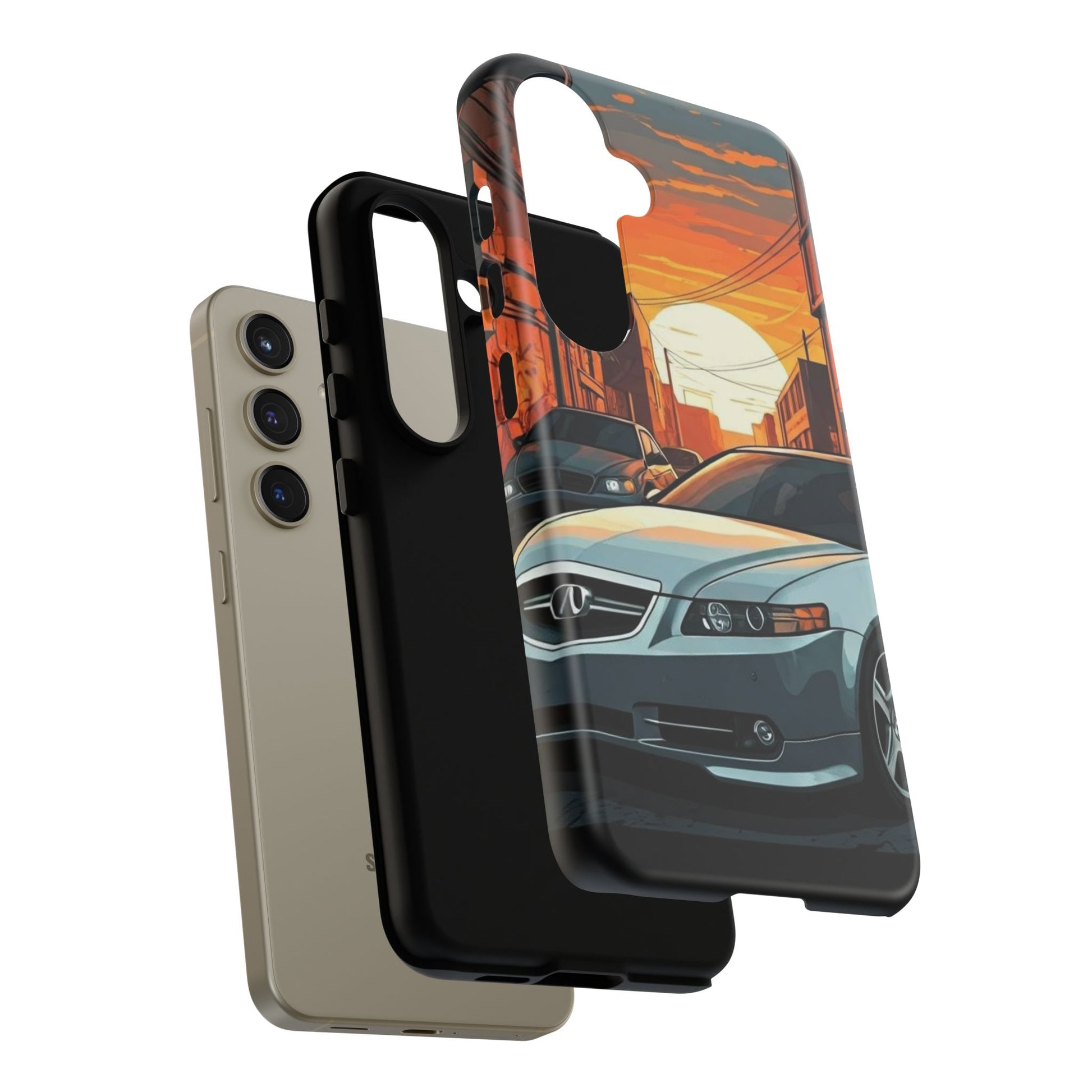 Acura TL Street Life-Dual Layer Ultra Tough Phone Case Printify by The Night Shift Automotive Apparel