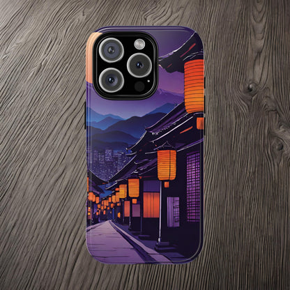 Traditional Japanese Village Countryside-Dual Layer Ultra Tough Phone Case Printify by The Night Shift Automotive Apparel