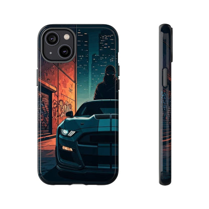 Ford Mustang Shelby GT350 Street Life-Dual Layer Ultra Tough Phone Case Printify by The Night Shift Automotive Apparel