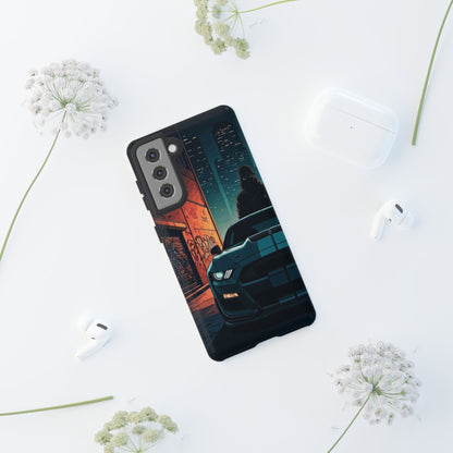 Ford Mustang Shelby GT350 Street Life-Dual Layer Ultra Tough Phone Case Printify by The Night Shift Automotive Apparel