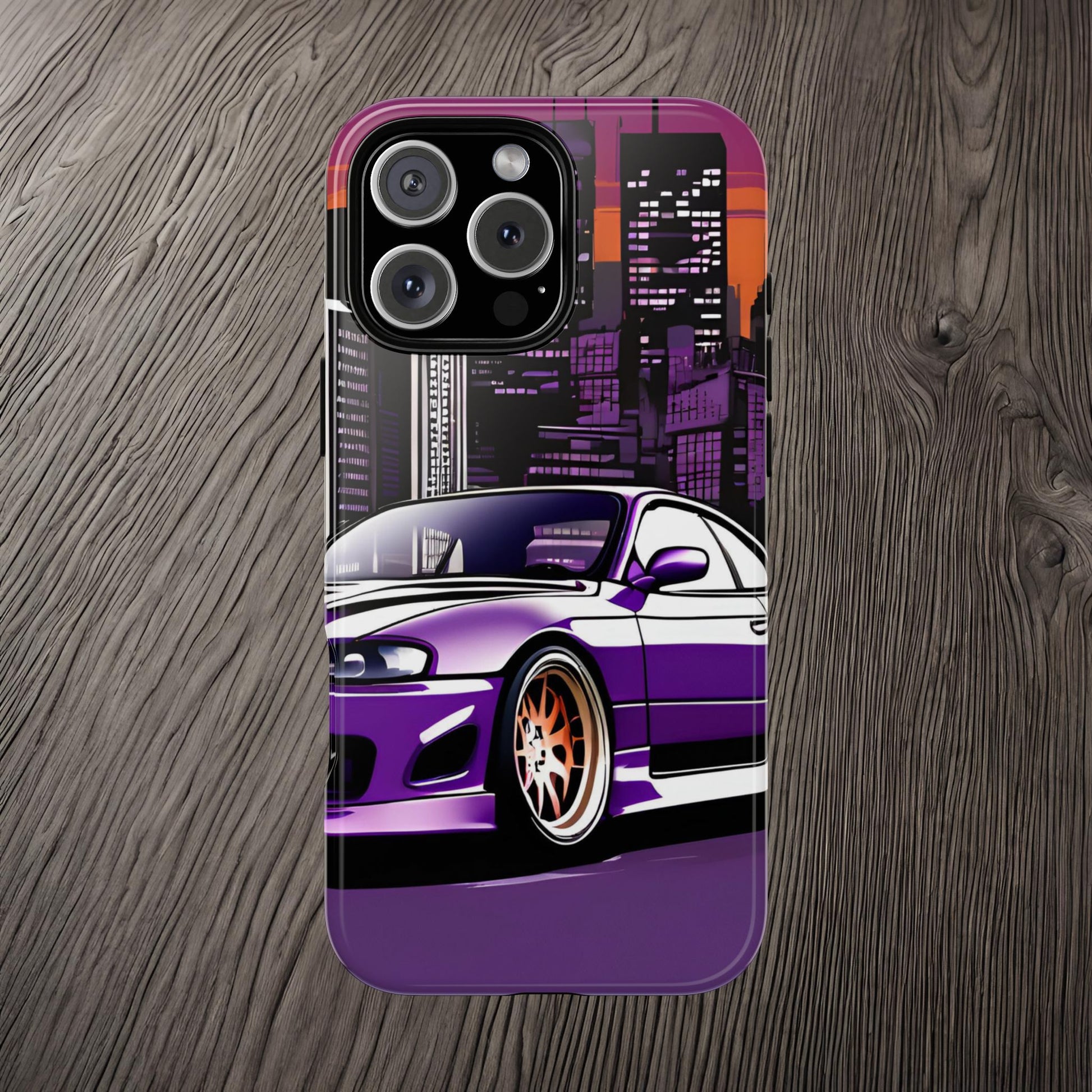 Nissan 240sx S15-Dual Layer Ultra Tough Phone Case Printify by The Night Shift Automotive Apparel