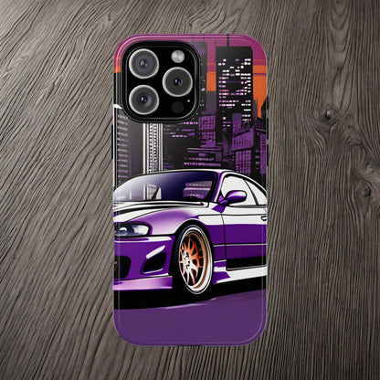 Nissan 240sx S15-Dual Layer Ultra Tough Phone Case Printify by The Night Shift Automotive Apparel