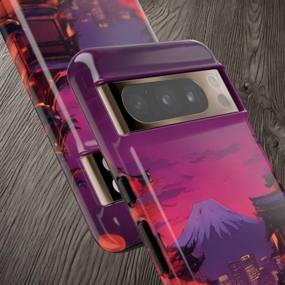 Traditional Japanese Village Countryside-Dual Layer Ultra Tough Phone Case Printify by The Night Shift Automotive Apparel
