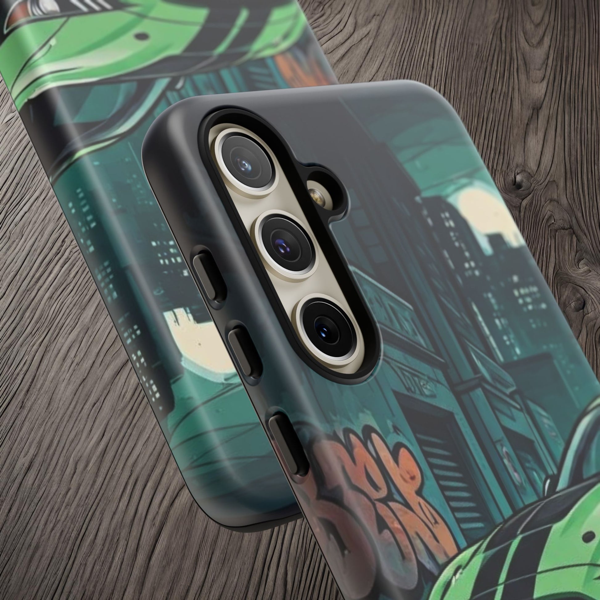 Ford Mustang Shelby GT500 Street Life-Dual Layer Ultra Tough Phone Case Printify by The Night Shift Automotive Apparel