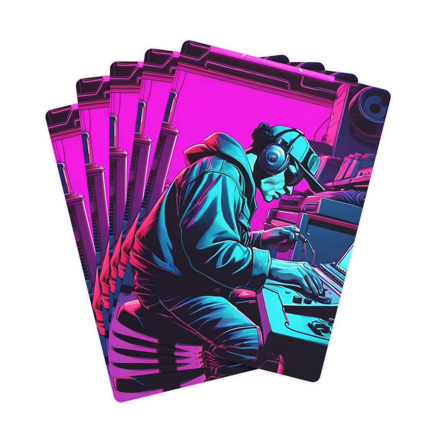 Poker Cards Printify by The Night Shift Automotive Apparel