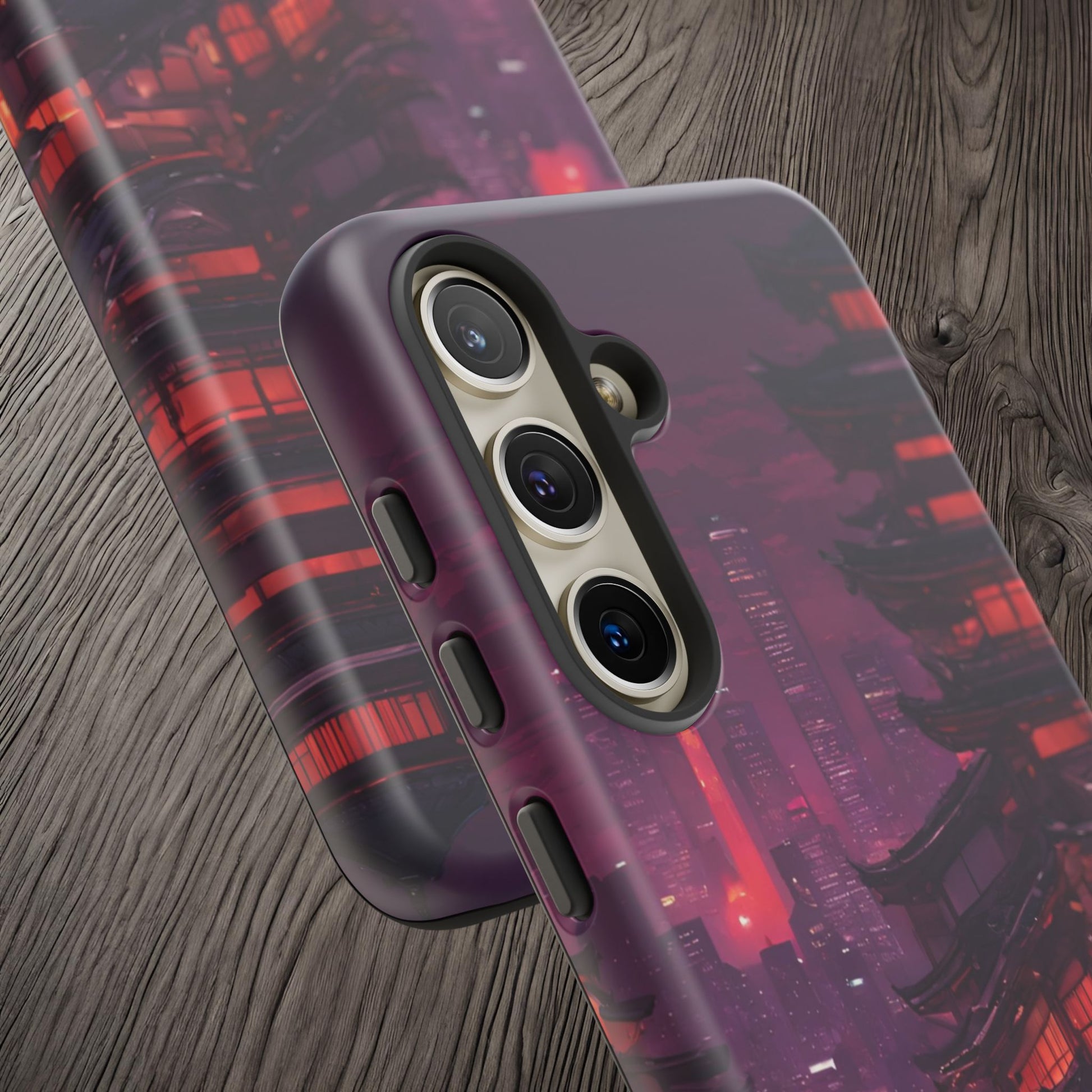 Traditional Japanese Village Countryside-Dual Layer Ultra Tough Phone Case Printify by The Night Shift Automotive Apparel
