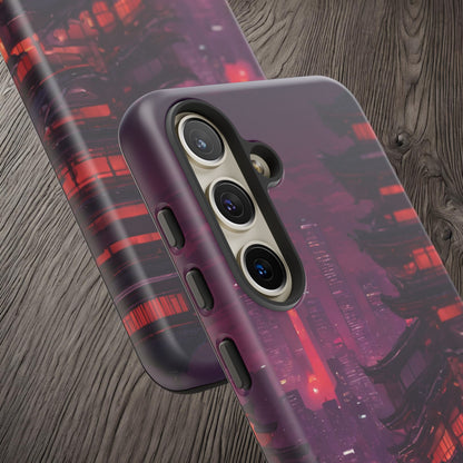 Traditional Japanese Village Countryside-Dual Layer Ultra Tough Phone Case Printify by The Night Shift Automotive Apparel