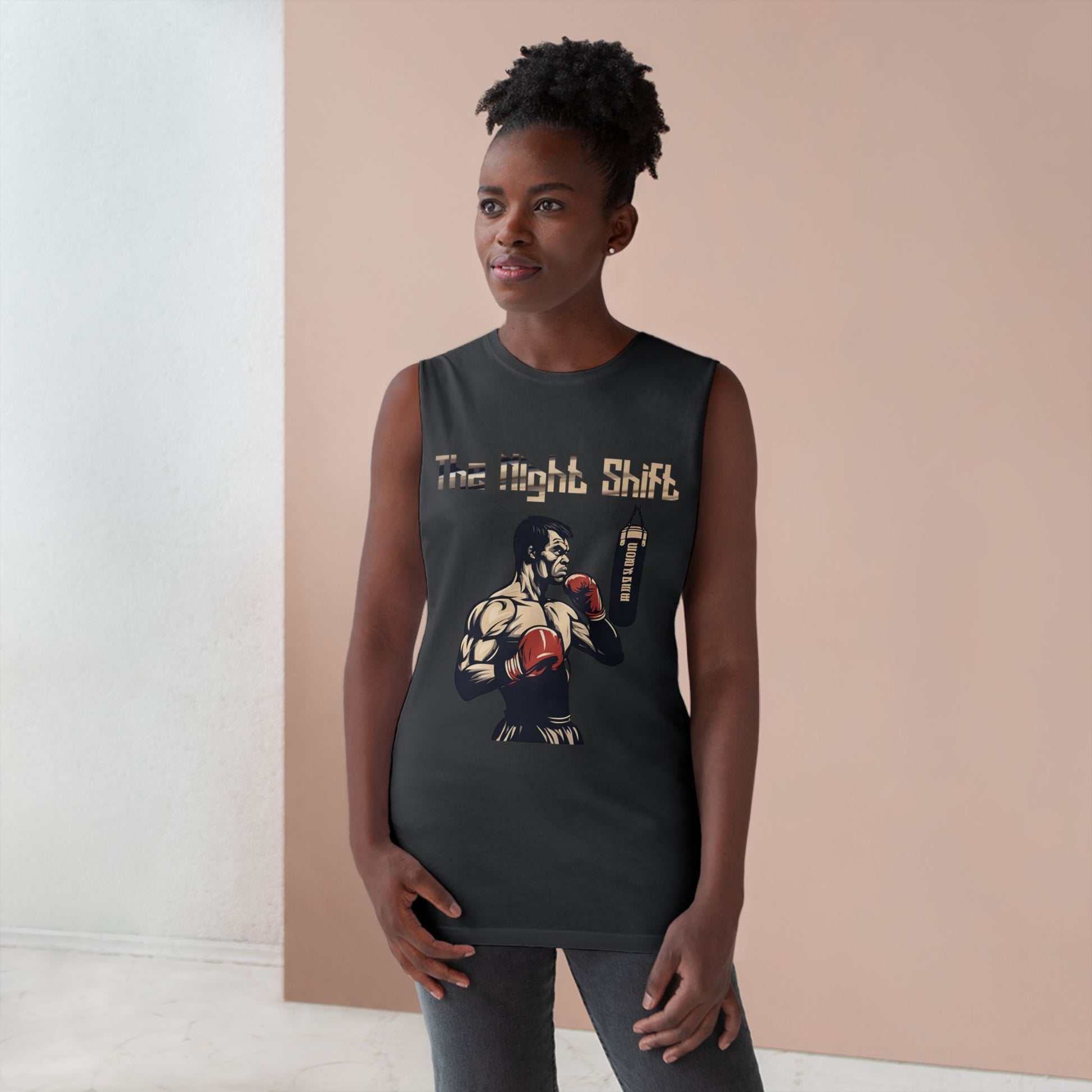 Boxing Champ - Premium Unisex Barnard Tank Top Printify by The Night Shift Automotive Apparel