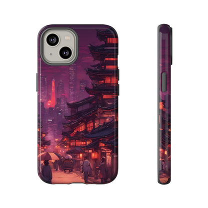 Traditional Japanese Village Countryside-Dual Layer Ultra Tough Phone Case Printify by The Night Shift Automotive Apparel