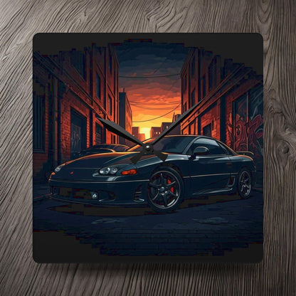 Mitsubishi 3000GT VR4 Street Life-Acrylic Wall Clock