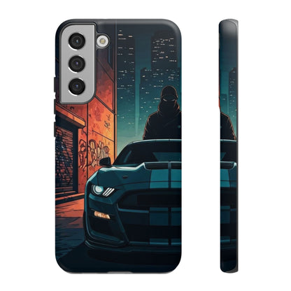 Ford Mustang Shelby GT350 Street Life-Dual Layer Ultra Tough Phone Case Printify by The Night Shift Automotive Apparel