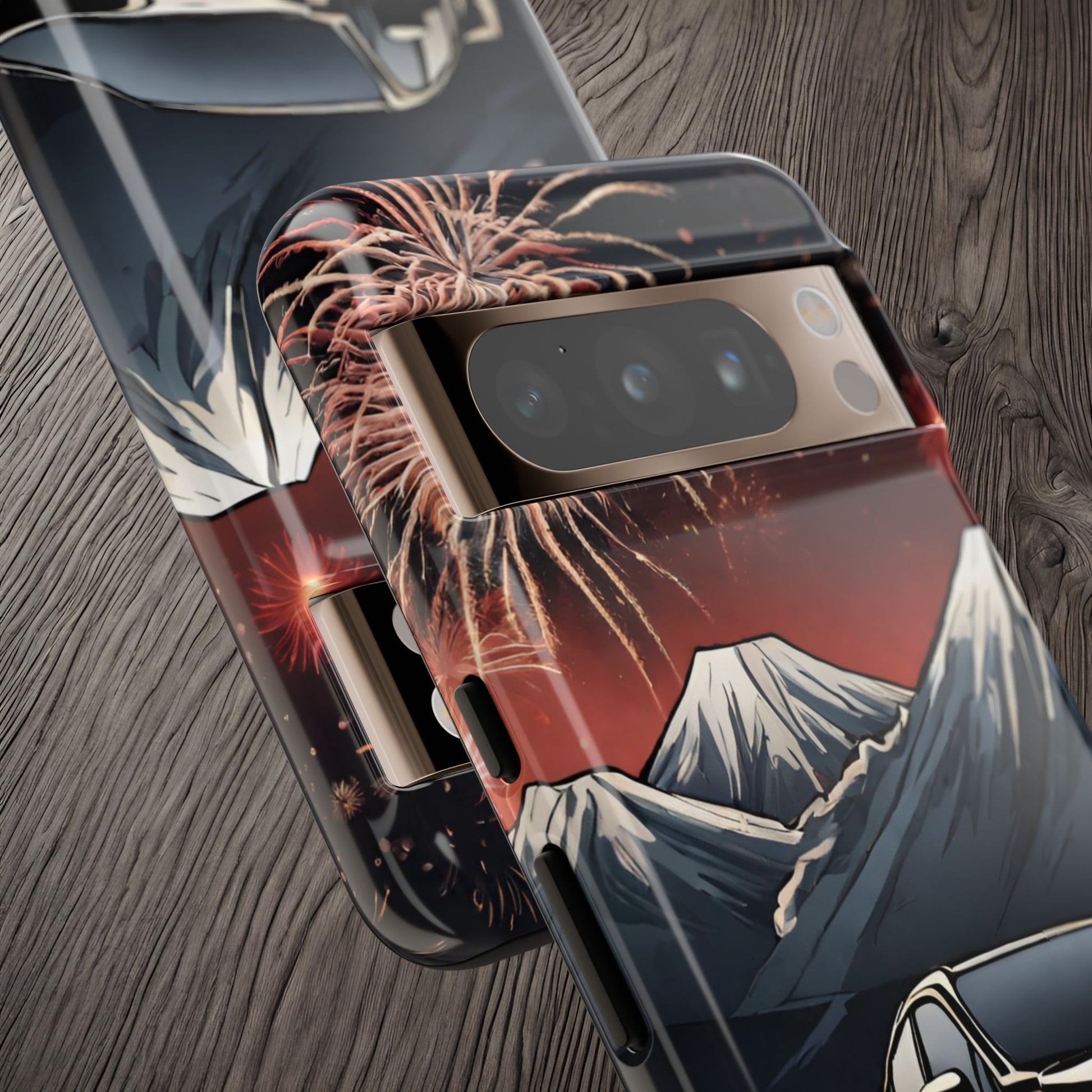 Subaru WRX/STI Fireworks-Dual Layer Ultra Tough Phone Case Printify by The Night Shift Automotive Apparel
