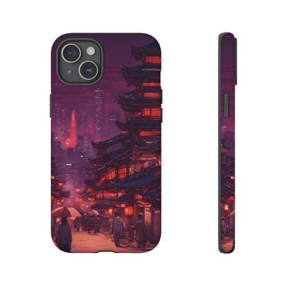 Traditional Japanese Village Countryside-Dual Layer Ultra Tough Phone Case Printify by The Night Shift Automotive Apparel