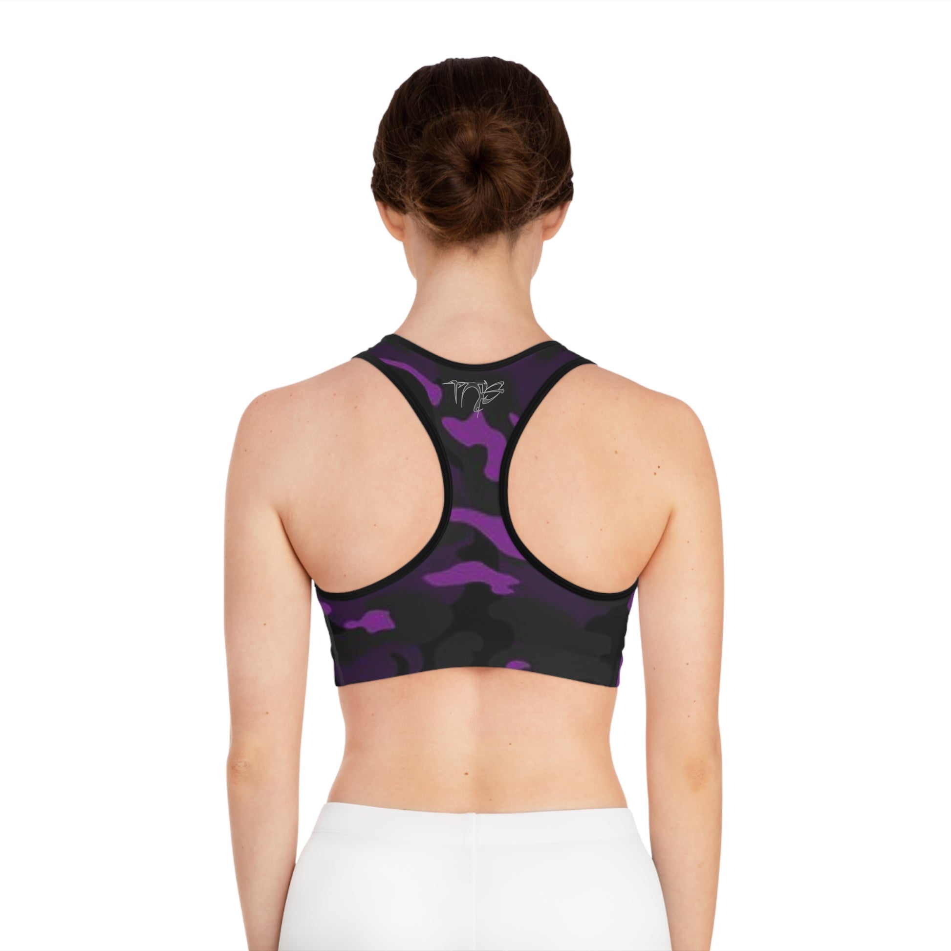 Women's Sports Bra Printify by The Night Shift Automotive Apparel